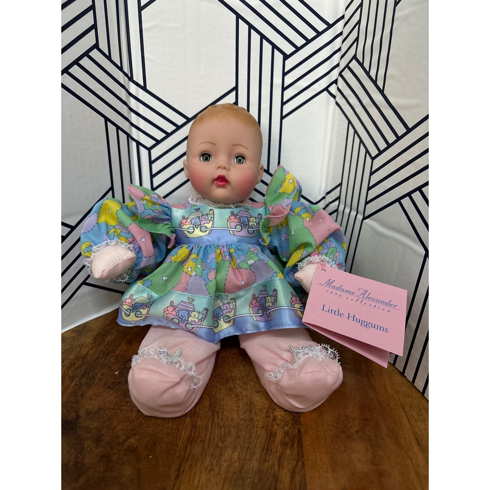 Madame Alexander Little Huggums 1996 Collection Noahs Ark Baby Doll Vintage 12in